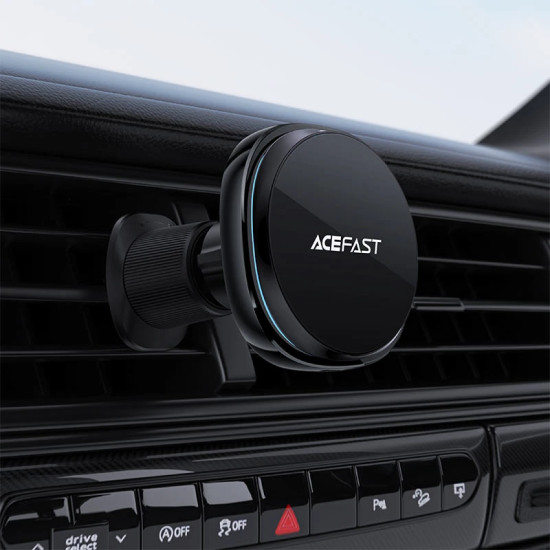 Acefast Стойка за телефон за кола Car phone holder - for Air vent, Wireless Magnetic Wireless Charging - D31 - Black Acefast Стойка за телефон за кола Car phone holder - for Air vent, Wireless Magnetic Wireless Charging - D31 - Black