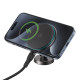 Acefast Зареждаща стойка за телефон за кола Car phone holder - MAG-Charging 15W, Metal, Magnetic Ring, 360 deg, Foldable - D30 - Black Acefast Зареждаща стойка за телефон за кола Car phone holder - MAG-Charging 15W, Metal, Magnetic Ring, 360 deg, Foldable - D30 - Black