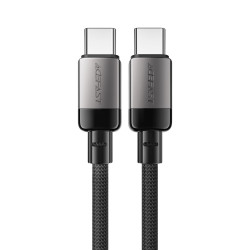Acefast Кабел USB-C to USB-C Cable 60W Nylon Braided 1.20m  - C9-03 - Black