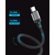 Acefast Кабел USB-C to USB-C Cable 60W Nylon Braided 1.20m - C9-03 - Black Acefast Кабел USB-C to USB-C Cable 60W Nylon Braided 1.20m - C9-03 - Black