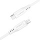 Acefast Кабел USB-C to Lightning Cable 30W 1.20m MFI Certified TPE - C3-01 - White Acefast Кабел USB-C to Lightning Cable 30W 1.20m MFI Certified TPE - C3-01 - White