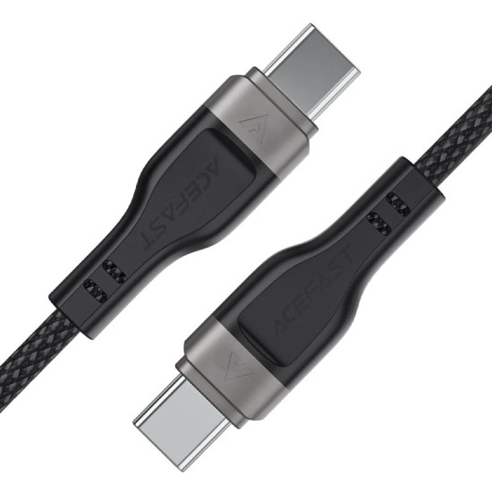 Acefast Кабел USB-C to USB-C Cable 60W MAGNETIC 1.2m - C11-03 - Black Acefast Кабел USB-C to USB-C Cable 60W MAGNETIC 1.2m - C11-03 - Black