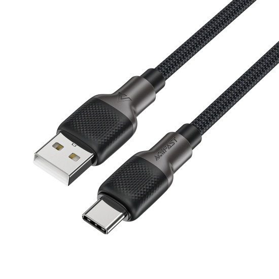 Acefast Кабел USB-A to USB-C Cable 3A 1.2m - C10-04 - Black Acefast Кабел USB-A to USB-C Cable 3A 1.2m - C10-04 - Black