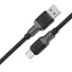 Acefast Кабел USB-A to USB-C Cable 3A 1.2m - C10-04 - Black Acefast Кабел USB-A to USB-C Cable 3A 1.2m - C10-04 - Black