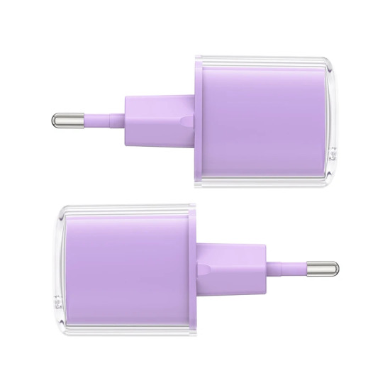 Acefast Универсално зарядно за стена Charger Wall GaN PD30W - A53 - USB-C x 1, Purple Acefast Универсално зарядно за стена Charger Wall GaN PD30W - A53 - USB-C x 1, Purple