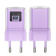 Acefast Универсално зарядно за стена Charger Wall GaN PD30W - A53 - USB-C x 1, Purple Acefast Универсално зарядно за стена Charger Wall GaN PD30W - A53 - USB-C x 1, Purple