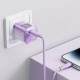 Acefast Универсално зарядно за стена Charger Wall GaN PD30W - A53 - USB-C x 1, Purple Acefast Универсално зарядно за стена Charger Wall GaN PD30W - A53 - USB-C x 1, Purple