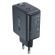 Acefast Универсално зарядно за стена Charger Wall GaN PD35W - A49 - USB-C x 2, Black Acefast Универсално зарядно за стена Charger Wall GaN PD35W - A49 - USB-C x 2, Black