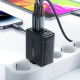 Acefast Универсално зарядно за стена Charger Wall GaN PD65W - A41 - USB-C x 2, USB-A x 1, Black Acefast Универсално зарядно за стена Charger Wall GaN PD65W - A41 - USB-C x 2, USB-A x 1, Black