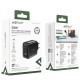 Acefast Универсално зарядно за стена Charger Wall GaN PD65W - A41 - USB-C x 2, USB-A x 1, Black Acefast Универсално зарядно за стена Charger Wall GaN PD65W - A41 - USB-C x 2, USB-A x 1, Black