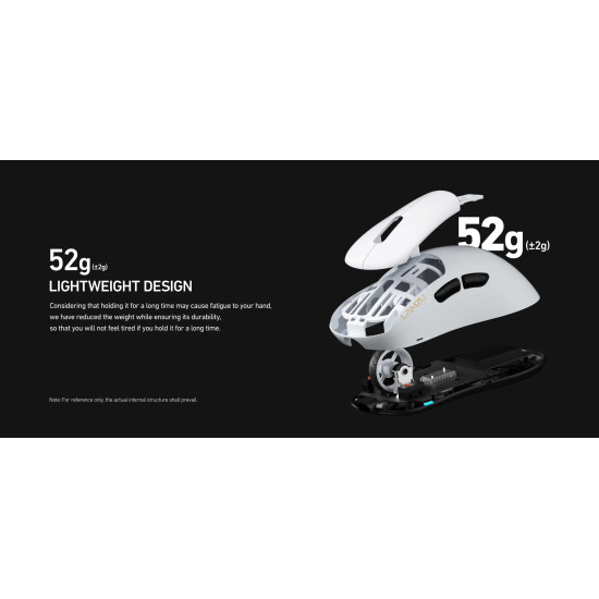 Lamzu професионална геймърска мишка THORN (4K Compatible) - Wireless Gaming Mouse - Black Lamzu професионална геймърска мишка THORN (4K Compatible) - Wireless Gaming Mouse - Black