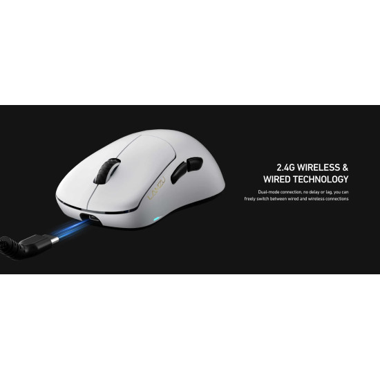 Lamzu професионална геймърска мишка THORN (4K Compatible) - Wireless Gaming Mouse - Black Lamzu професионална геймърска мишка THORN (4K Compatible) - Wireless Gaming Mouse - Black
