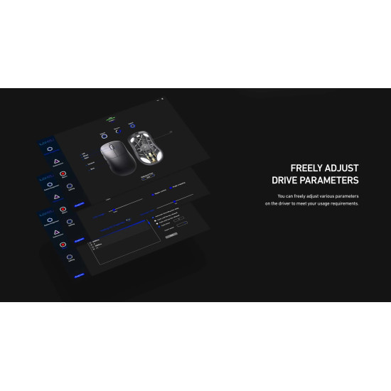 Lamzu професионална геймърска мишка THORN (4K Compatible) - Wireless Gaming Mouse - Black Lamzu професионална геймърска мишка THORN (4K Compatible) - Wireless Gaming Mouse - Black