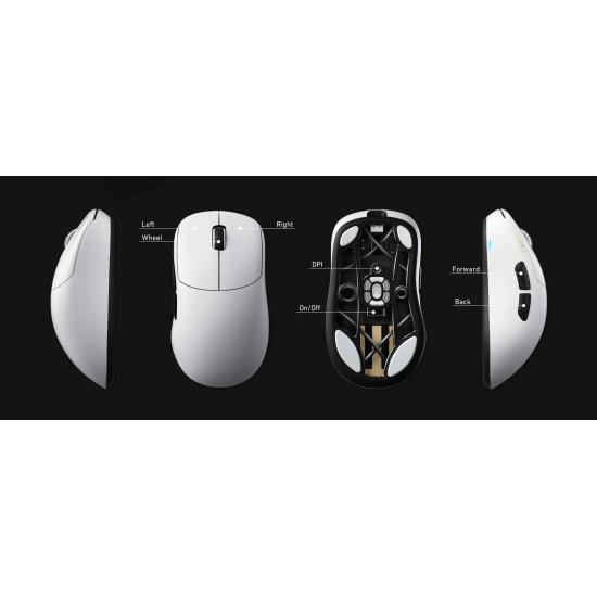 Lamzu професионална геймърска мишка THORN (4K Compatible) - Wireless Gaming Mouse - Black Lamzu професионална геймърска мишка THORN (4K Compatible) - Wireless Gaming Mouse - Black