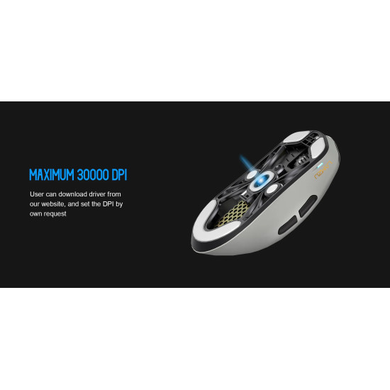 Lamzu професионална геймърска мишка MAYA X 8K - Wireless Gaming Mouse - Black Lamzu професионална геймърска мишка MAYA X 8K - Wireless Gaming Mouse - Black