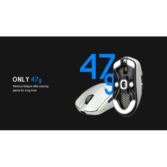 Lamzu професионална геймърска мишка MAYA X 8K - Wireless Gaming Mouse - Black Lamzu професионална геймърска мишка MAYA X 8K - Wireless Gaming Mouse - Black