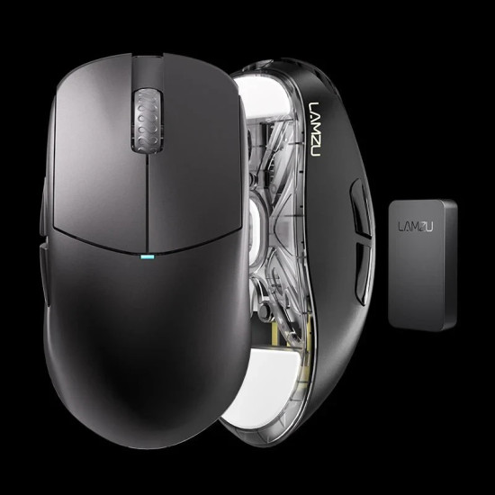 Lamzu професионална геймърска мишка ATLANTIS OG V2 4K - Wireless Gaming Mouse - Black Lamzu професионална геймърска мишка ATLANTIS OG V2 4K - Wireless Gaming Mouse - Black