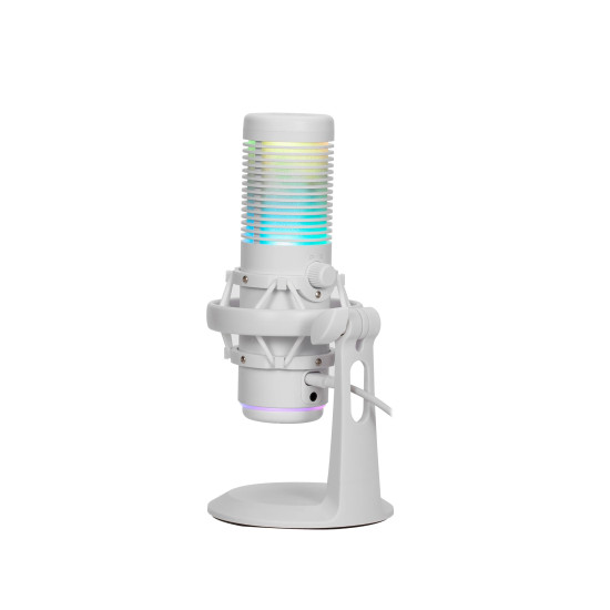 Marvo Геймърски микрофон Gaming USB Microphone Blast 60 White - MIC-07 WH - USB, RGB Marvo Геймърски микрофон Gaming USB Microphone Blast 60 White - MIC-07 WH - USB, RGB