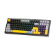Marvo геймърска клавиатура Gaming Keyboard Soldat S50A - Rainbow, 98 keys - MARVO-K638A Marvo геймърска клавиатура Gaming Keyboard Soldat S50A - Rainbow, 98 keys - MARVO-K638A
