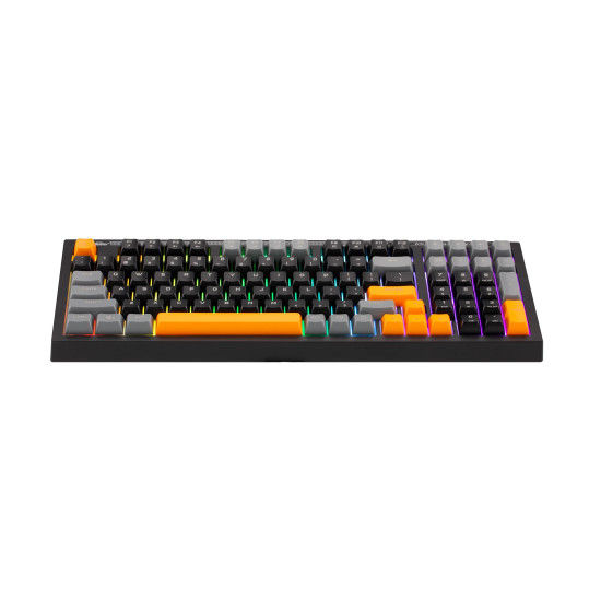 Marvo геймърска клавиатура Gaming Keyboard Soldat S50A - Rainbow, 98 keys - MARVO-K638A Marvo геймърска клавиатура Gaming Keyboard Soldat S50A - Rainbow, 98 keys - MARVO-K638A