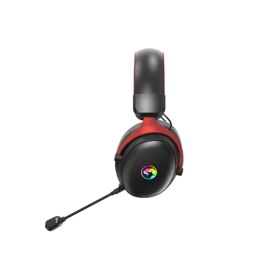 Marvo безжични геймърски слушалки Gaming Headphones Tactic X Pro - Bluetooth, 2.4G, 7.1, RGB - MARVO-HG9076W Marvo безжични геймърски слушалки Gaming Headphones Tactic X Pro - Bluetooth, 2.4G, 7.1, RGB - MARVO-HG9076W