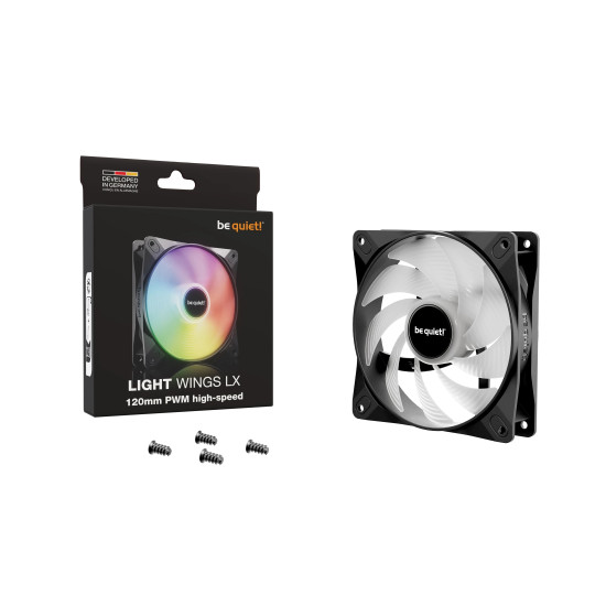 be quiet! вентилатор Fan 120mm - LIGHT WINGS LX 120mm PWM high-speed be quiet! вентилатор Fan 120mm - LIGHT WINGS LX 120mm PWM high-speed
