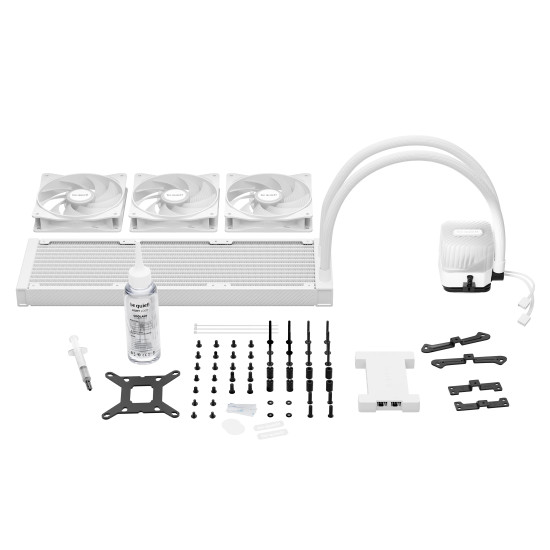 be quiet! водно охлаждане Water Cooling - LIGHT LOOP 360mm White be quiet! водно охлаждане Water Cooling - LIGHT LOOP 360mm White