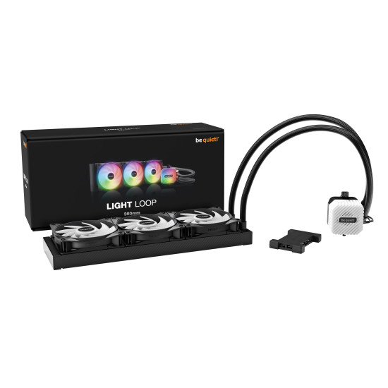 be quiet! водно охлаждане Water Cooling - LIGHT LOOP 360mm be quiet! водно охлаждане Water Cooling - LIGHT LOOP 360mm