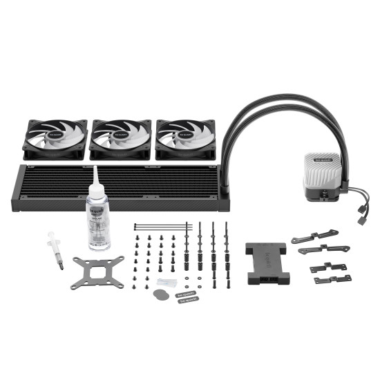 be quiet! водно охлаждане Water Cooling - LIGHT LOOP 360mm be quiet! водно охлаждане Water Cooling - LIGHT LOOP 360mm