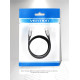 Vention Кабел USB 2.0 Type-C to Type-C - 1.0M Black 5A Fast Charge - TAEHF Vention Кабел USB 2.0 Type-C to Type-C - 1.0M Black 5A Fast Charge - TAEHF