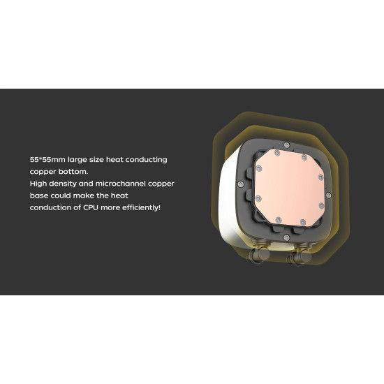 Geometric Future водно охлаждане Water Cooling - Eskimo 36 Black - LGA1700/AM5 Geometric Future водно охлаждане Water Cooling - Eskimo 36 Black - LGA1700/AM5