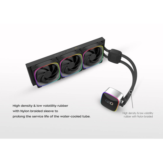 Geometric Future водно охлаждане Water Cooling - Eskimo 36 Black - LGA1700/AM5 Geometric Future водно охлаждане Water Cooling - Eskimo 36 Black - LGA1700/AM5
