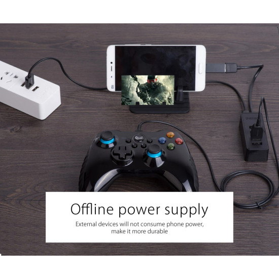 Orico хъб USB2.0 HUB 4 port - USB/Micro USB input, Black - W5P-U2-100-BK-EP Orico хъб USB2.0 HUB 4 port - USB/Micro USB input, Black - W5P-U2-100-BK-EP