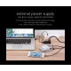 Orico хъб USB2.0 HUB 4 port - USB/Micro USB input, Black - W5P-U2-030-BK-EP Orico хъб USB2.0 HUB 4 port - USB/Micro USB input, Black - W5P-U2-030-BK-EP