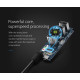 Orico хъб USB2.0 HUB 4 port - USB/Micro USB input, Black - W5P-U2-030-BK-EP Orico хъб USB2.0 HUB 4 port - USB/Micro USB input, Black - W5P-U2-030-BK-EP