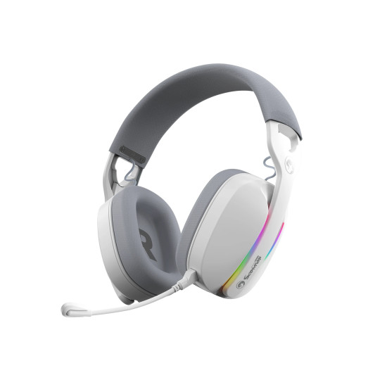 Marvo безжични геймърски слушалки Gaming Headphones Pulz 70W WH - Bluetooth, 2.4G - MARVO-HG9086W-WH Marvo безжични геймърски слушалки Gaming Headphones Pulz 70W WH - Bluetooth, 2.4G - MARVO-HG9086W-WH