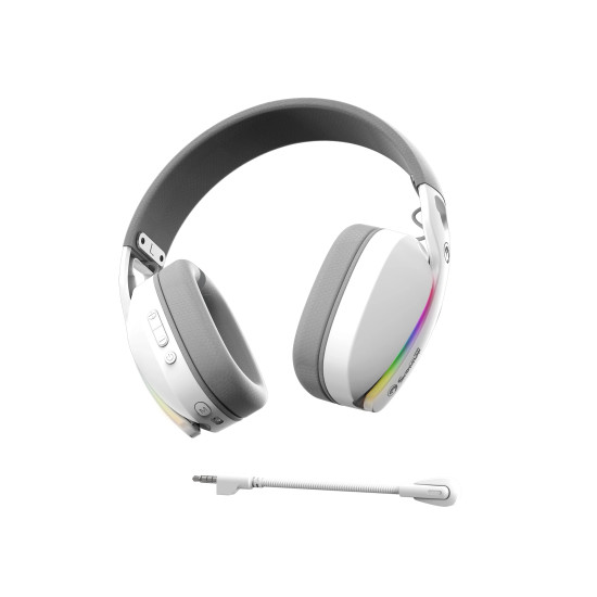 Marvo безжични геймърски слушалки Gaming Headphones Pulz 70W WH - Bluetooth, 2.4G - MARVO-HG9086W-WH Marvo безжични геймърски слушалки Gaming Headphones Pulz 70W WH - Bluetooth, 2.4G - MARVO-HG9086W-WH