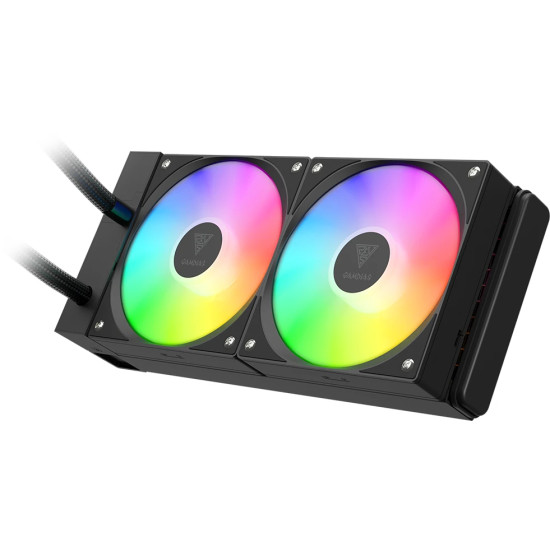 Gamdias водно охлаждане Water Cooling Chione E4-240 - LCD Screen, A-RGB Gamdias водно охлаждане Water Cooling Chione E4-240 - LCD Screen, A-RGB