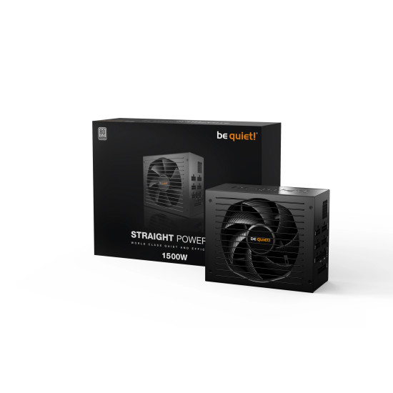be quiet! захранване PSU ATX 3.0 - Straight Power 12 Platinum 1500W be quiet! захранване PSU ATX 3.0 - Straight Power 12 Platinum 1500W
