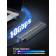 VCom външна кутия за диск Storage Case - M.2 NVMe/SATA/NGFF M/B key - 10Gbps USB3.1 Type-C/A - CU850SN VCom външна кутия за диск Storage Case - M.2 NVMe/SATA/NGFF M/B key - 10Gbps USB3.1 Type-C/A - CU850SN