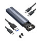 VCom външна кутия за диск Storage Case - M.2 NVMe M/B key - 10Gbps USB3.1 Type-C/A - CU850N VCom външна кутия за диск Storage Case - M.2 NVMe M/B key - 10Gbps USB3.1 Type-C/A - CU850N