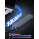 VCom външна кутия за диск Storage Case - M.2 NVMe M/B key - 10Gbps USB3.1 Type-C/A - CU850N VCom външна кутия за диск Storage Case - M.2 NVMe M/B key - 10Gbps USB3.1 Type-C/A - CU850N