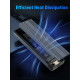VCom външна кутия за диск Storage Case - M.2 NVMe M/B key - 10Gbps USB3.1 Type-C/A - CU850N VCom външна кутия за диск Storage Case - M.2 NVMe M/B key - 10Gbps USB3.1 Type-C/A - CU850N