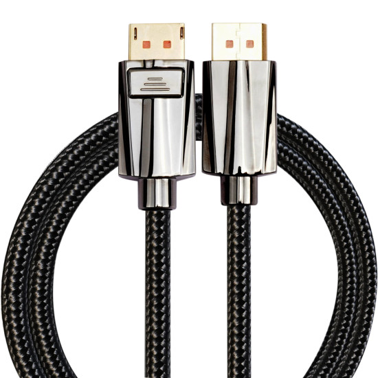 VCom кабел Display Port 2.1 DP M / M - 16K, Black - CG655-2.0m VCom кабел Display Port 2.1 DP M / M - 16K, Black - CG655-2.0m