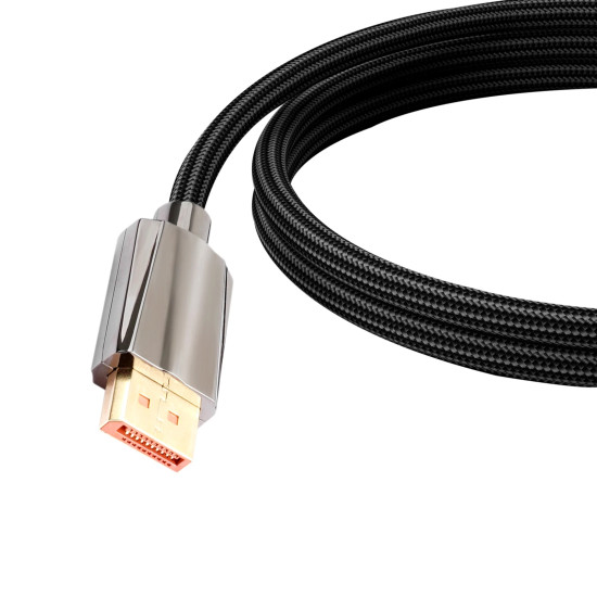 VCom кабел Display Port 2.1 DP M / M - 16K, Black - CG655-2.0m VCom кабел Display Port 2.1 DP M / M - 16K, Black - CG655-2.0m
