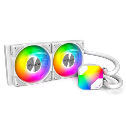 Montech водно охлаждане Hyper Flow ARGB 240, CPU Liquid Cooler, White