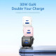 Vention зарядно за стена Charger Wall GaN - QC3.0 + Power Distribution Type-C 30W - FEQW0-EU Vention зарядно за стена Charger Wall GaN - QC3.0 + Power Distribution Type-C 30W - FEQW0-EU