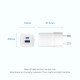 Vention зарядно за стена Charger Wall GaN - QC3.0 + Power Distribution Type-C 30W - FEQW0-EU Vention зарядно за стена Charger Wall GaN - QC3.0 + Power Distribution Type-C 30W - FEQW0-EU