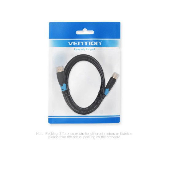 Vention Кабел HDMI v2.0 M / M 4K/60Hz Gold - 20M Black - AACBQ Vention Кабел HDMI v2.0 M / M 4K/60Hz Gold - 20M Black - AACBQ