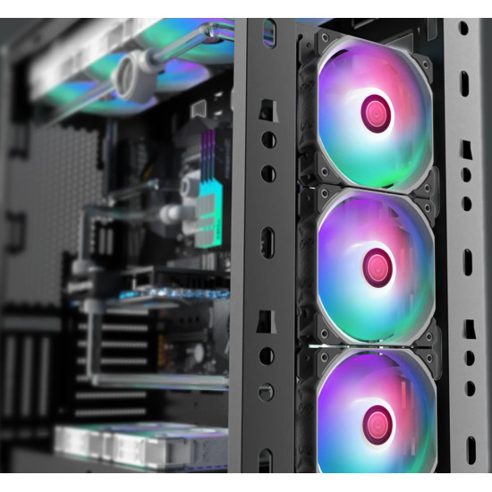Raijintek комплект вентилатори Fan Pack 2-in-1 2x120mm - AGERAS 12 WHITE ARGB-2 Raijintek комплект вентилатори Fan Pack 2-in-1 2x120mm - AGERAS 12 WHITE ARGB-2